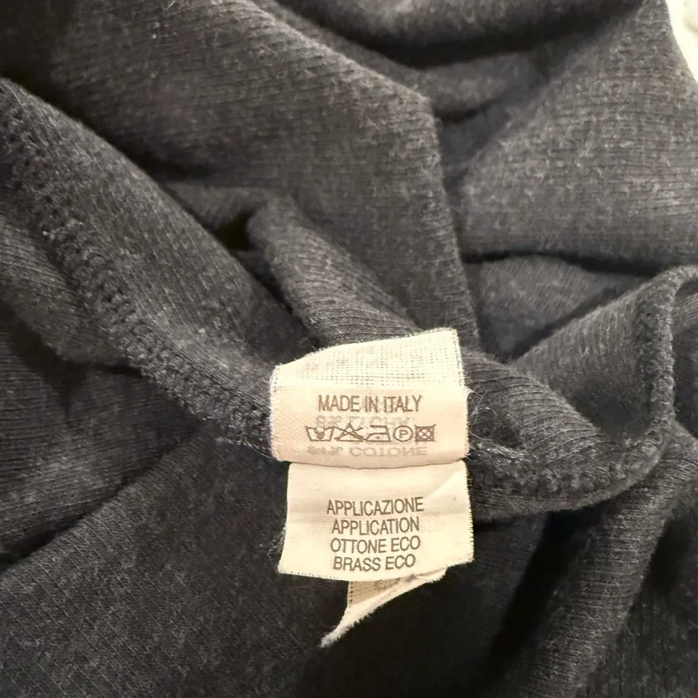 Brunello Cucinelli Asymmetrical Mock Neck Size L (fits like a M) - Picture 5 of 9